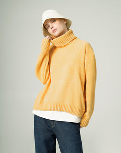 Buzo oversized fit amarillo