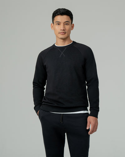 Buzo relaxed fit negro