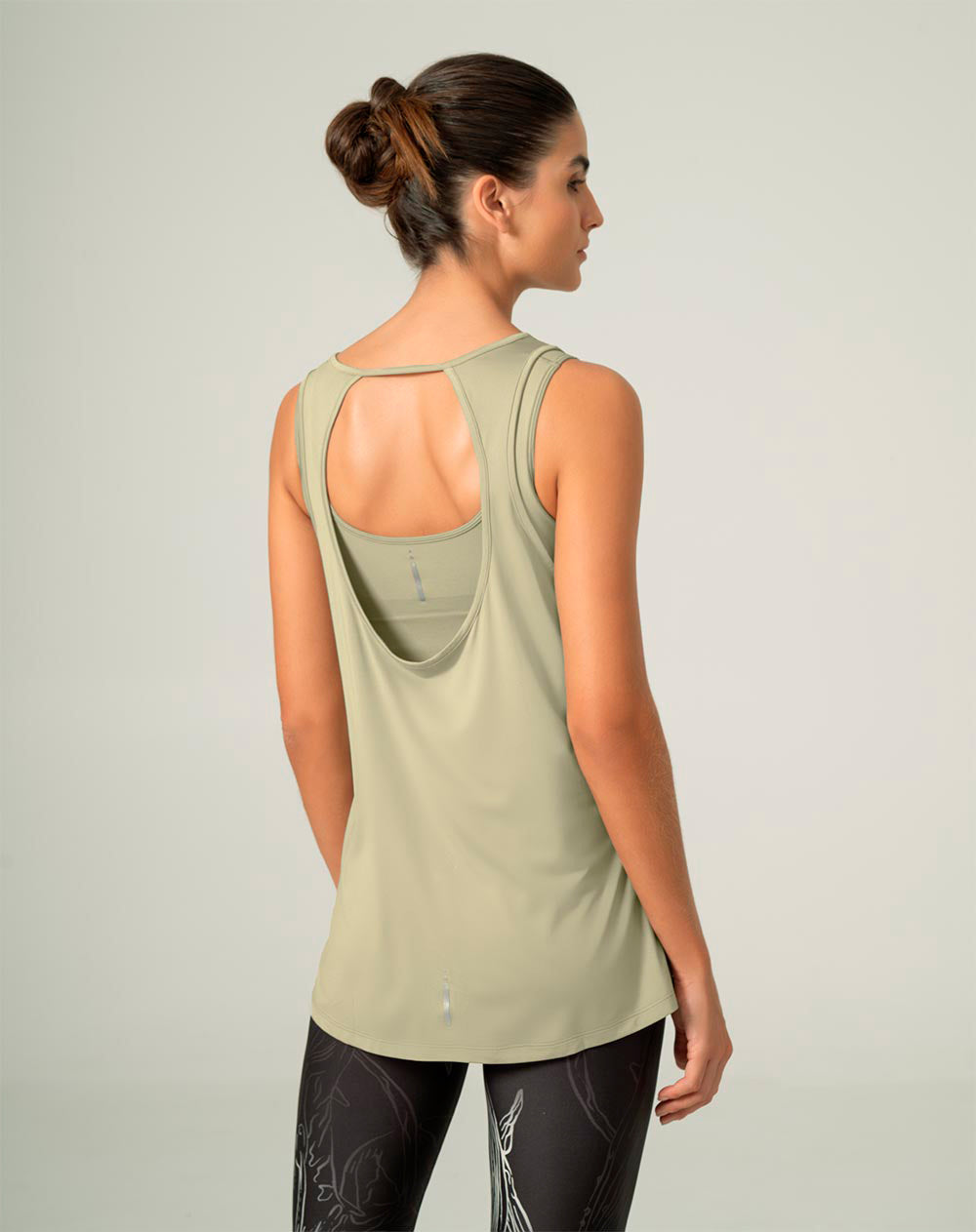 Camiseta regular fit verde