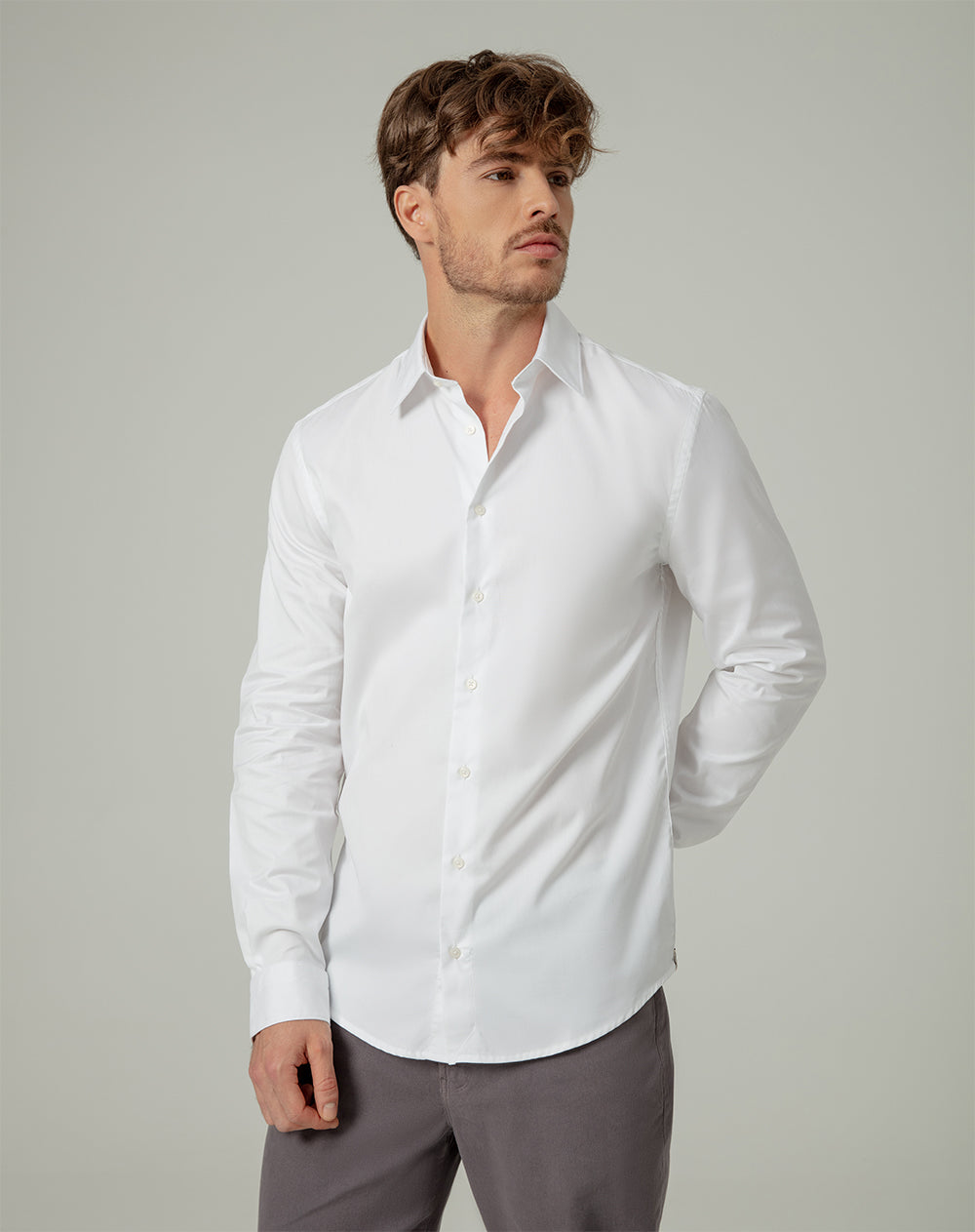 Shops comprar camisa blanca hombre