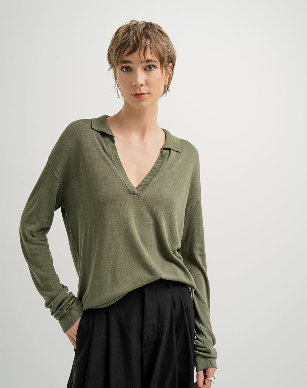 Buzo loose fit verde