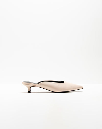 Zapatos tacon beige