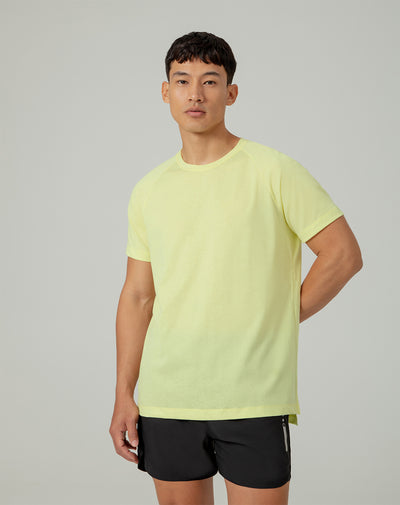 Camiseta regular fit manga corta verde