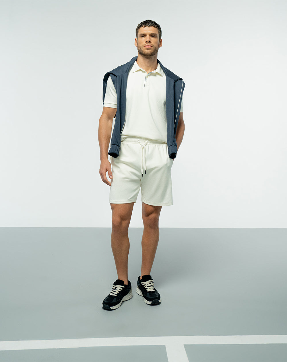 Bermuda regular fit crema