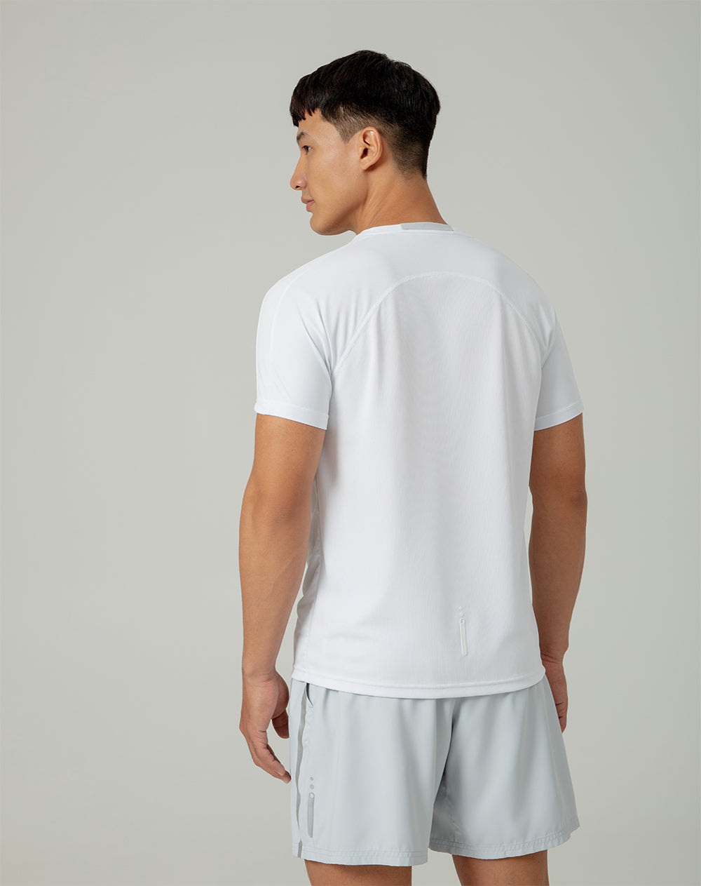 Camiseta regular fit manga corta blanca