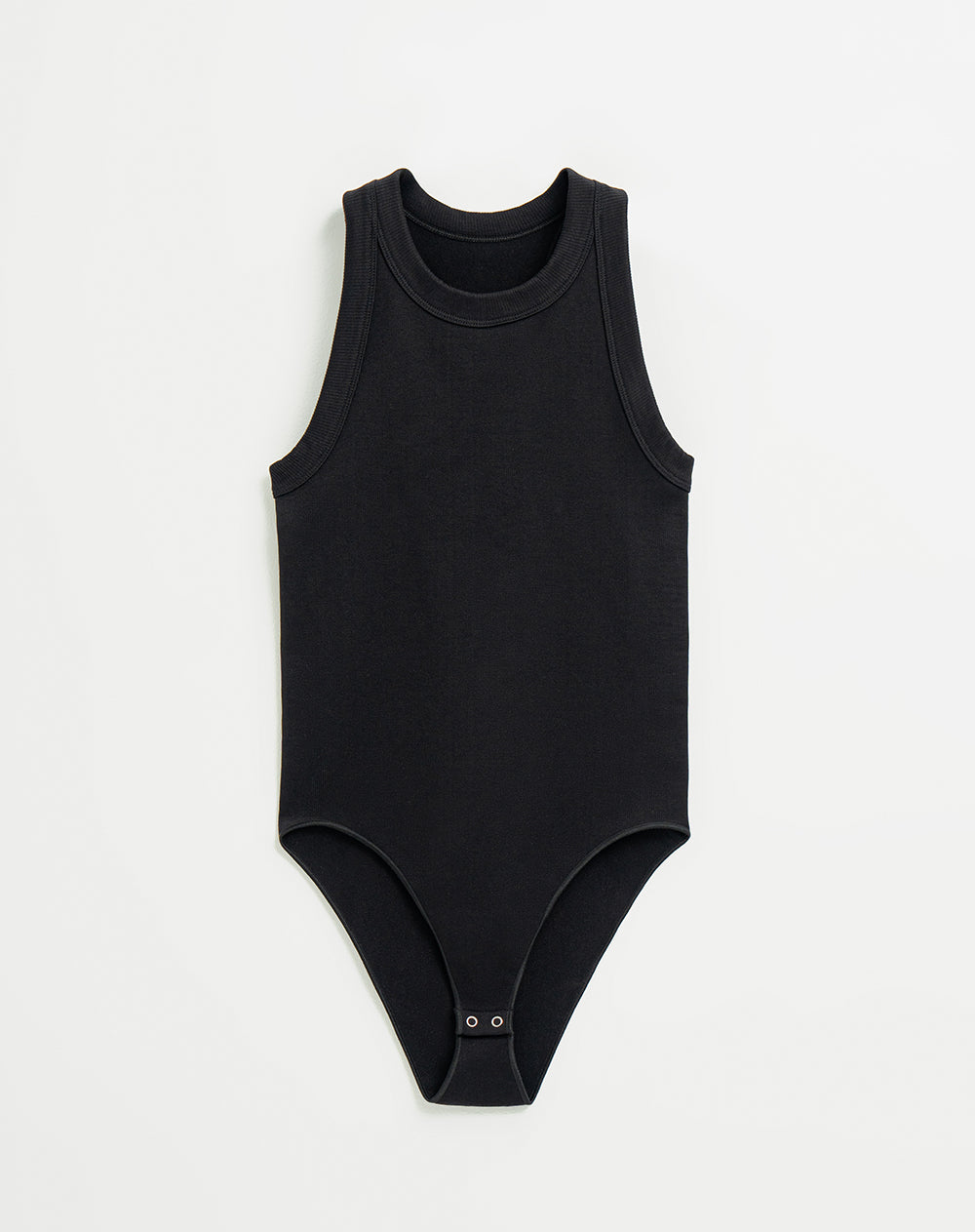 Body cuello redondo negro