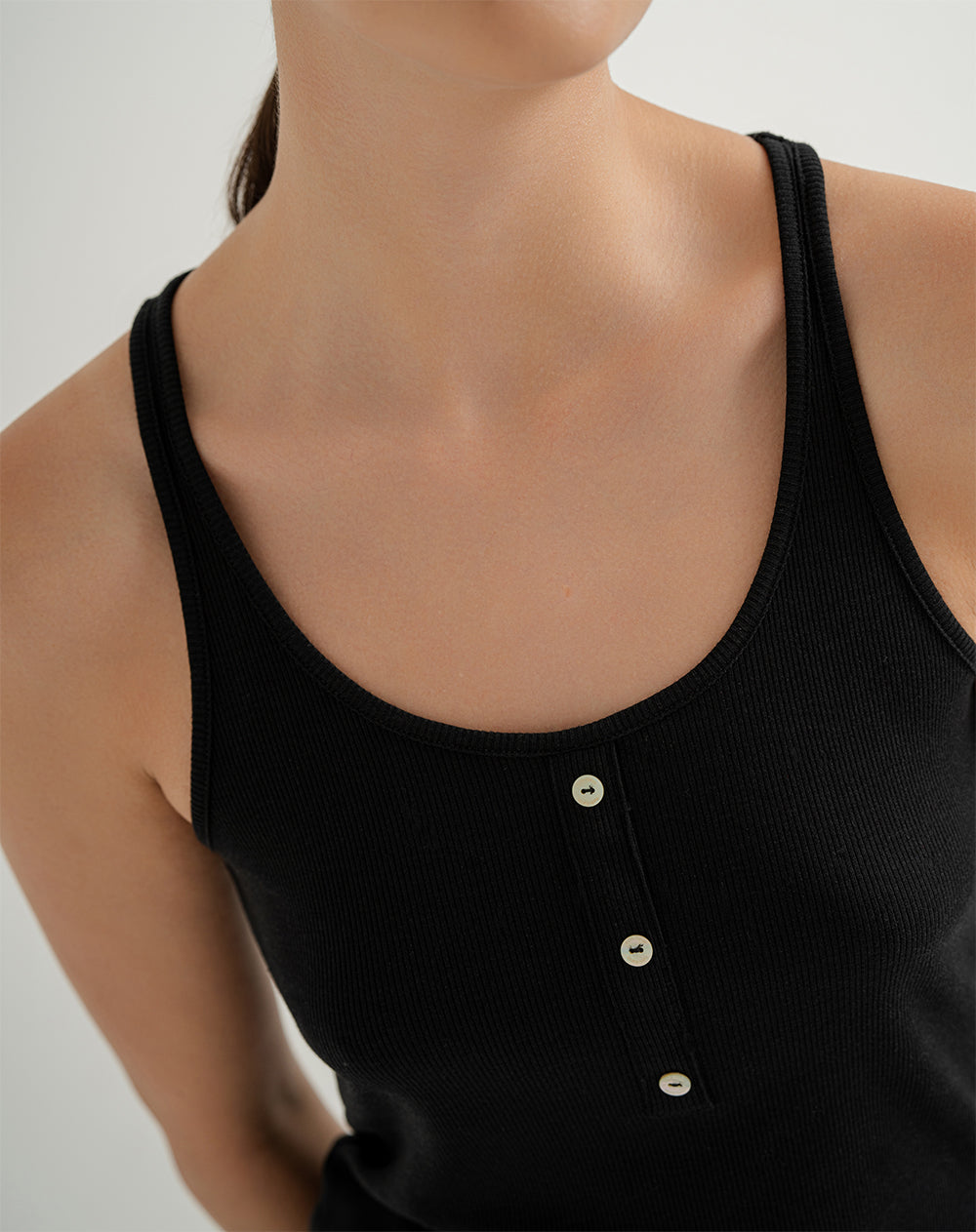 Camiseta relaxed fit negra