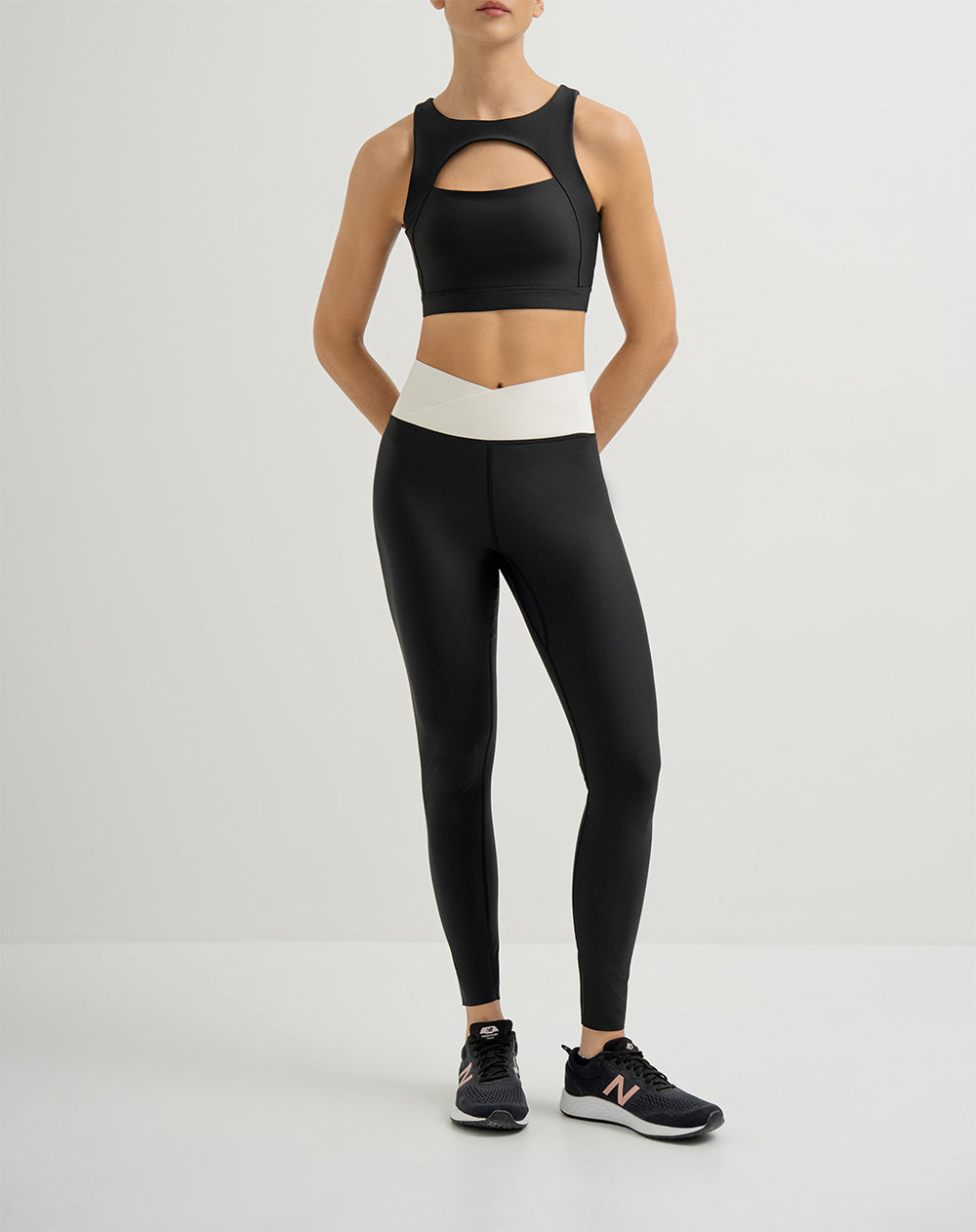 Legging tiro medio negro